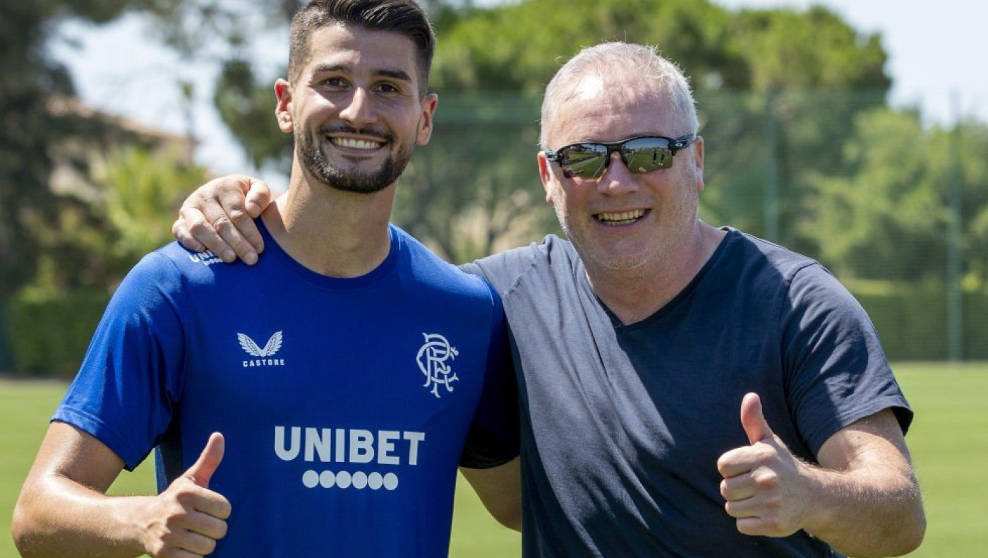 Η πρώτη προπόνηση του Τσόλακ με τη Ρέιντζερς... είχε γκολ