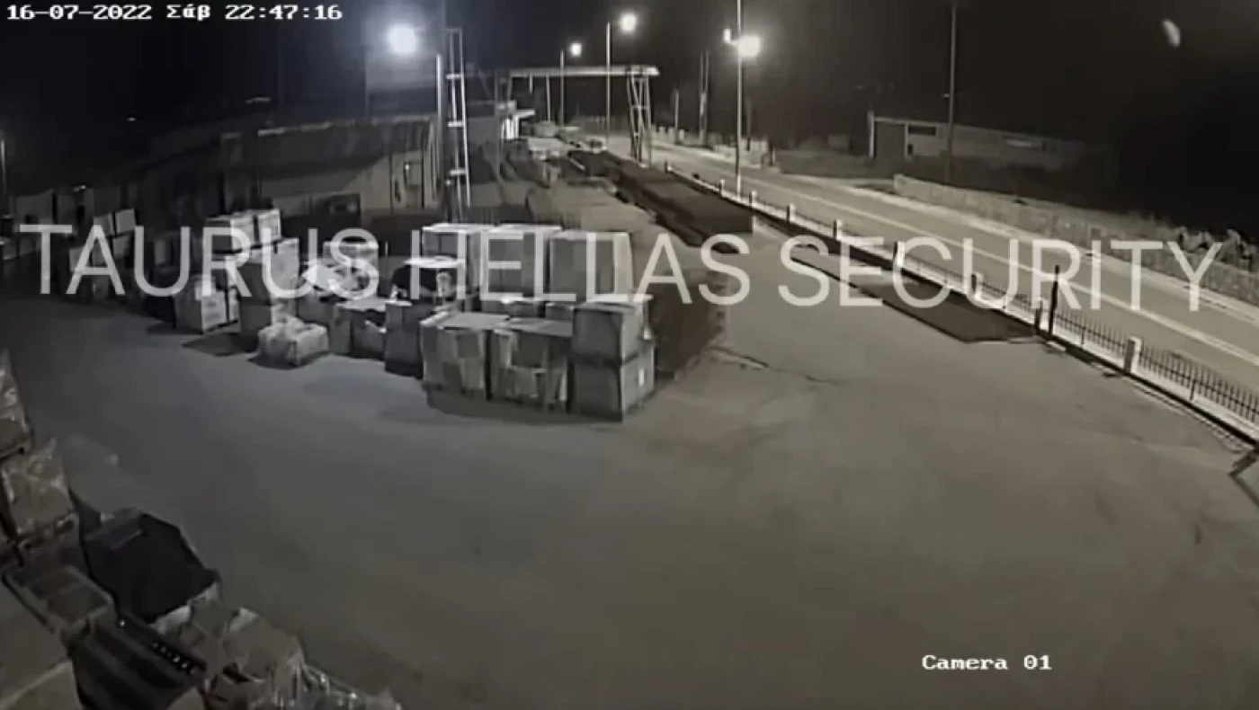 Καβάλα: Κάμερα ασφαλείας δείχνει τη στιγμή της πτώσης του Antonov, συγκλονιστικό βίντεο