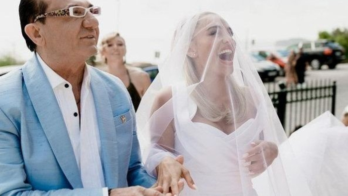 Λευτέρης Πανταζής: Η αφιέρωση που έκανε στη νιόπαντρη κόρη του