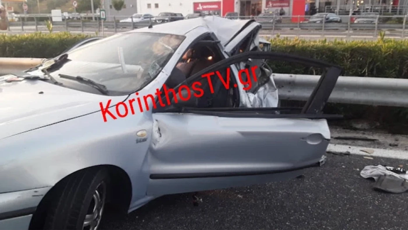 Τροχαίο 15χρονου στην Κόρινθο : Σοκαριστικές εικόνες από το σημείο του δυστυχήματος