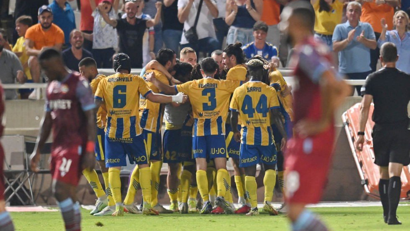 Πρόκριση για ΑΠΟΕΛ, αποκλεισμός για Αρη Λεμεσού