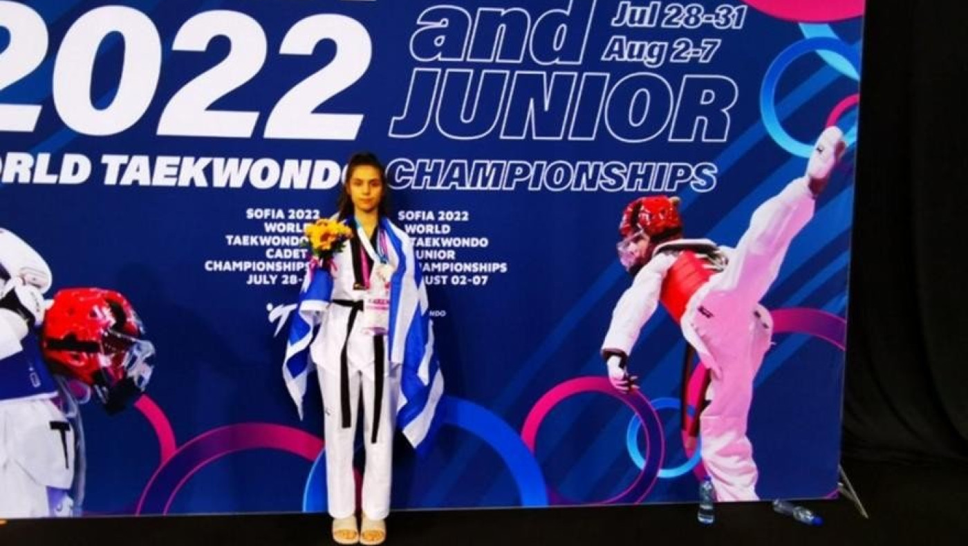 «Ασημένια» η Μάγδα Κλακάλα στο Παγκόσμιο Πρωτάθλημα ταεκβοντό κορασίδων