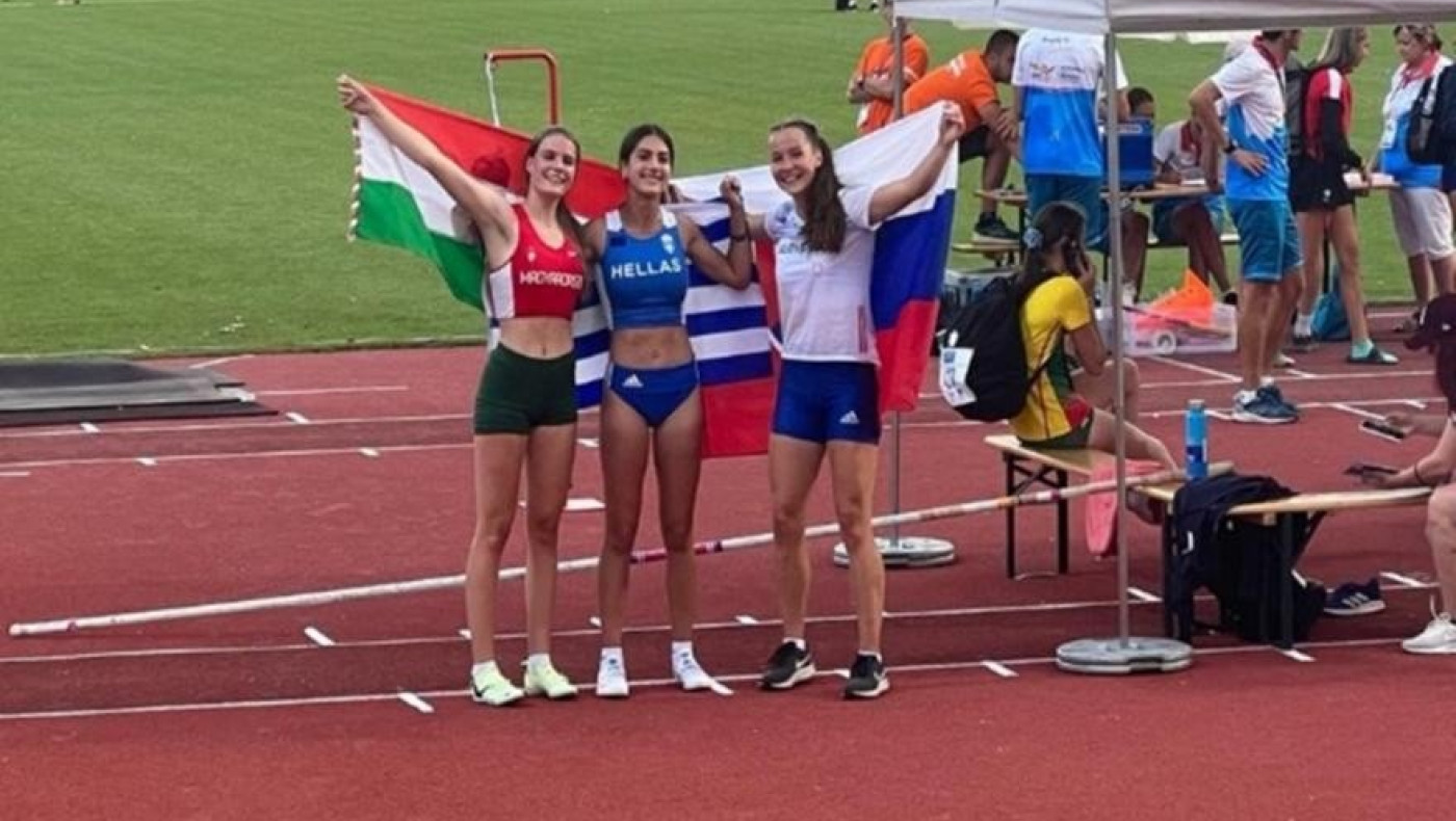Χρυσή η Παναγιώτου στο επί κοντώ του Ευρωπαϊκού Ολυμπιακού Φεστιβάλ Νέων