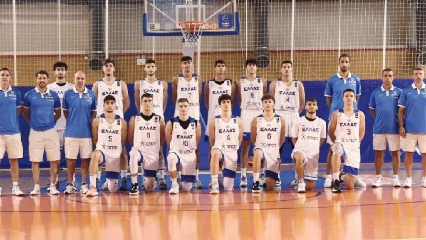 Πρεμιέρα κόντρα στην Τσεχία για την Εθνική Εφήβων στο Eurobasket U18