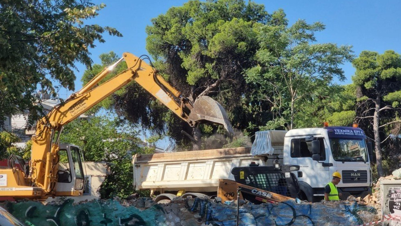 Τούμπα: Κατεδάφιση και έναρξη έργων για το «Πάρκο για Όλους» στη Θεσσαλονίκη