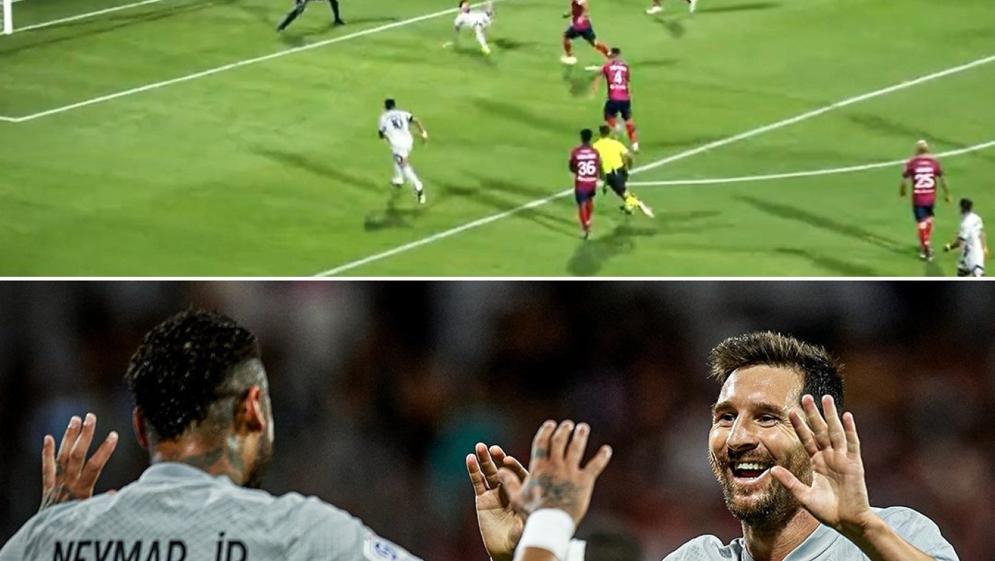 Το υπέροχο γκολ του Μέσι με ψαλιδάκι (vid)