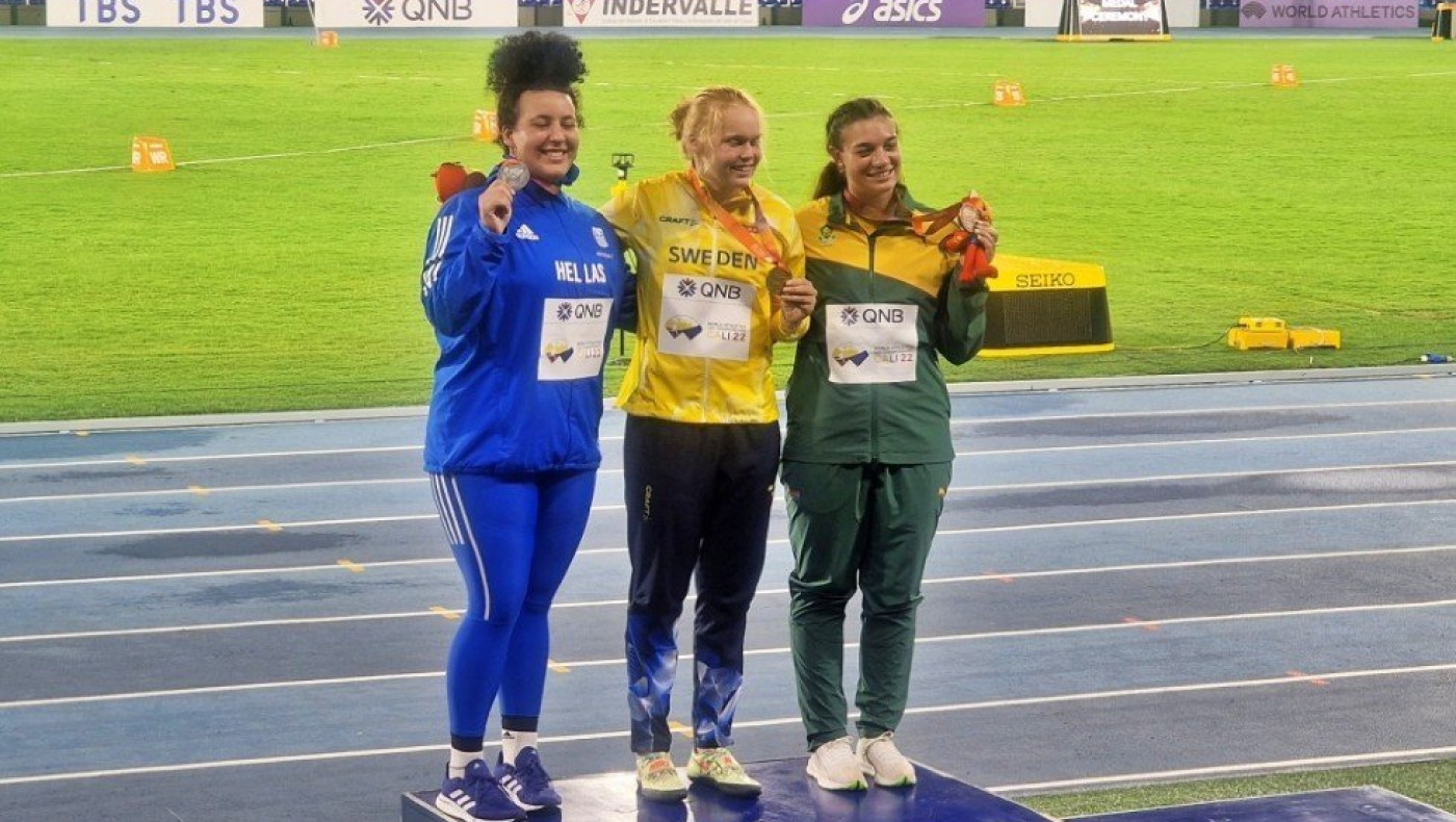 Παγκόσμιο Κ20, Κάλι: Ασημένιο μετάλλιο για Φιλιππίδου