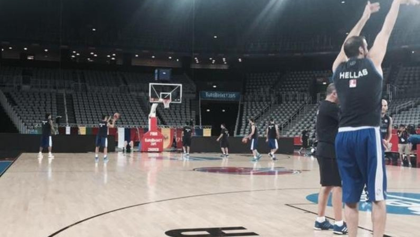 Εφτασε Ζάγκρεμπ και προπονείται η Εθνική