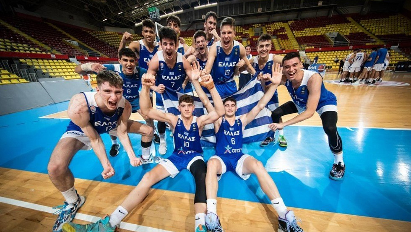 Live streaming: Ελλάδα-Λιθουανία (Ημιτελικός Ευρωμπάσκετ παίδων)