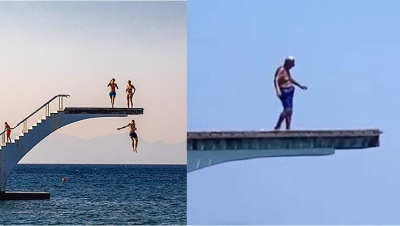 Ο viral 92χρονος που έκανε βουτιά από τραμπολίνο συμβουλεύει: «Γυμναστική και... αναισθησία»