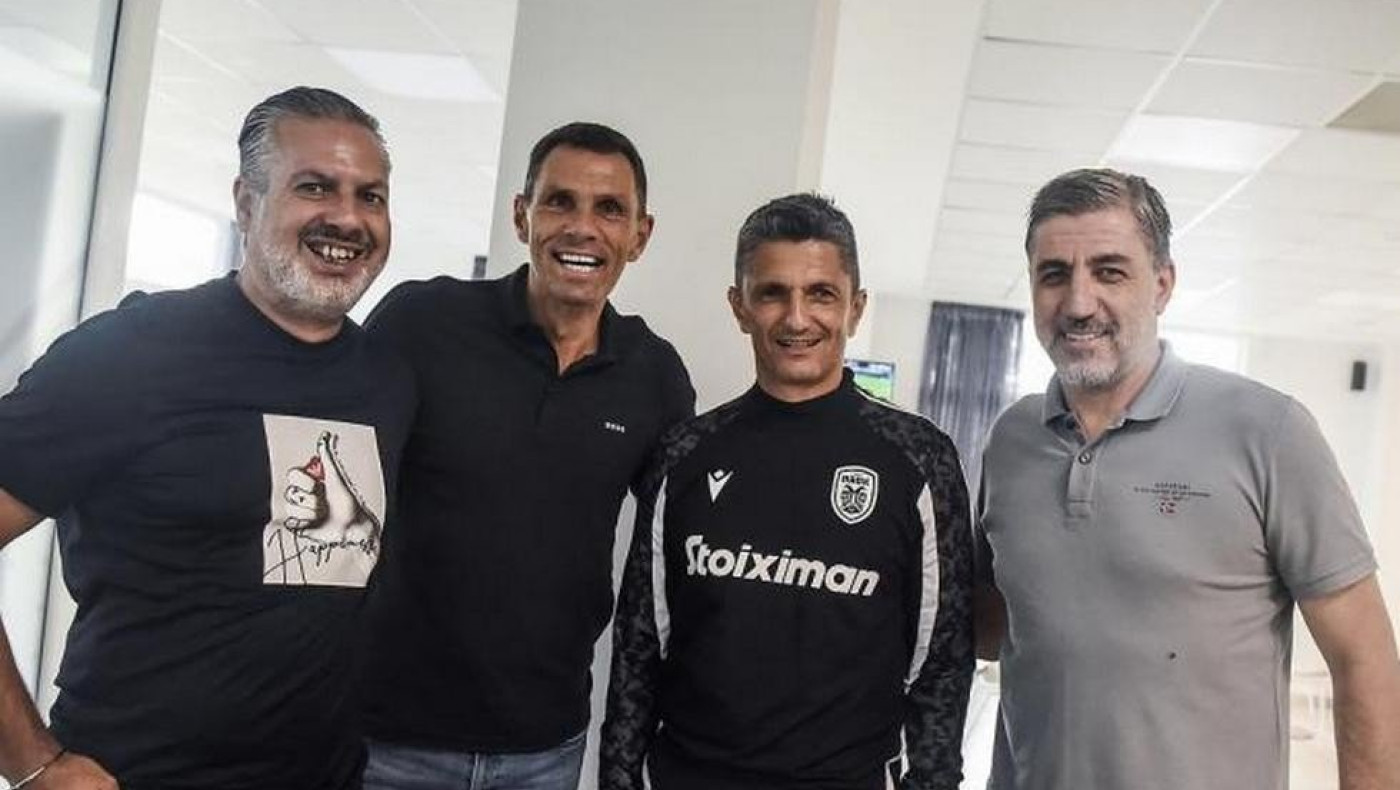 Η παρουσία του Πογιέτ στην προπόνηση του ΠΑΟΚ (pics)