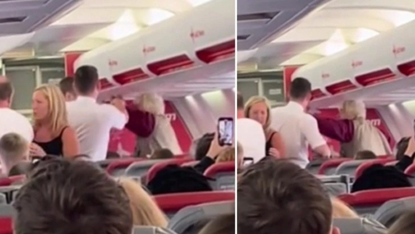 Πτήση εφιάλτης για Ρόδο: Γυναίκα ούρησε στο κάθισμα, έριξε χαστούκια και πήγε ν' ανοίξει την πόρτα