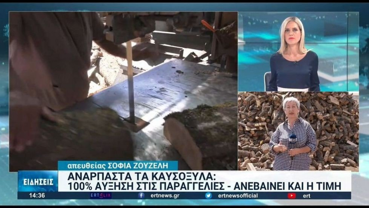 Ανάρπαστα τα καυσόξυλα στην Καστοριά!