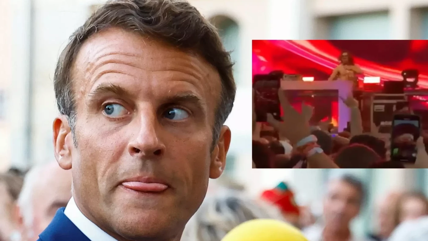 Γαλλία: Καλλιτέχνης έβρισε τον Εμανουέλ Μακρόν