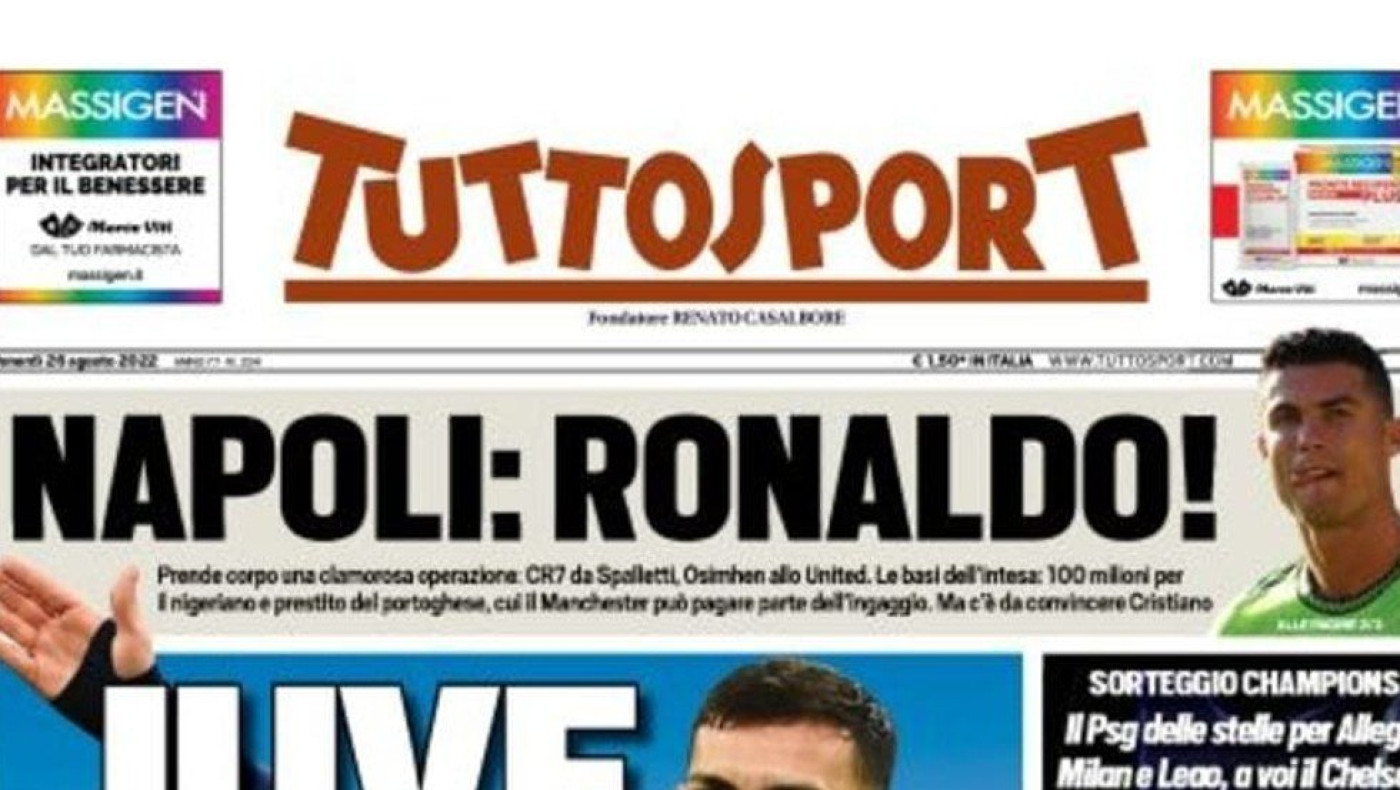 Κριστιάνο Ρονάλντο: Ανταλλαγή με Όσιμεν συζητούν Νάπολι-Γιουνάιτεντ