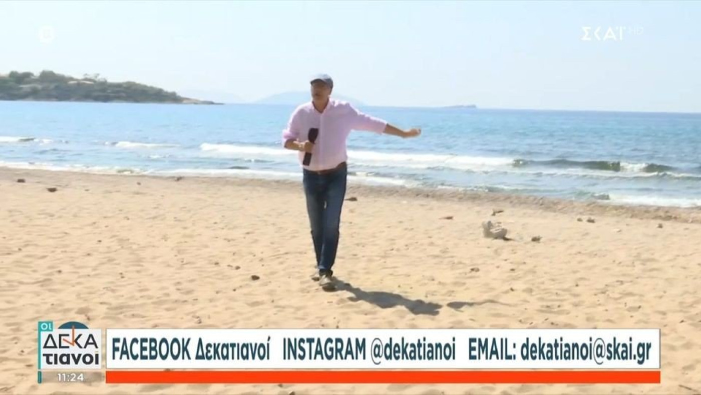 Σε ακόμα ένα ρεπορτάζ του Γιώργου Τσελίκα δεν έλειψαν τα ευτράπελα