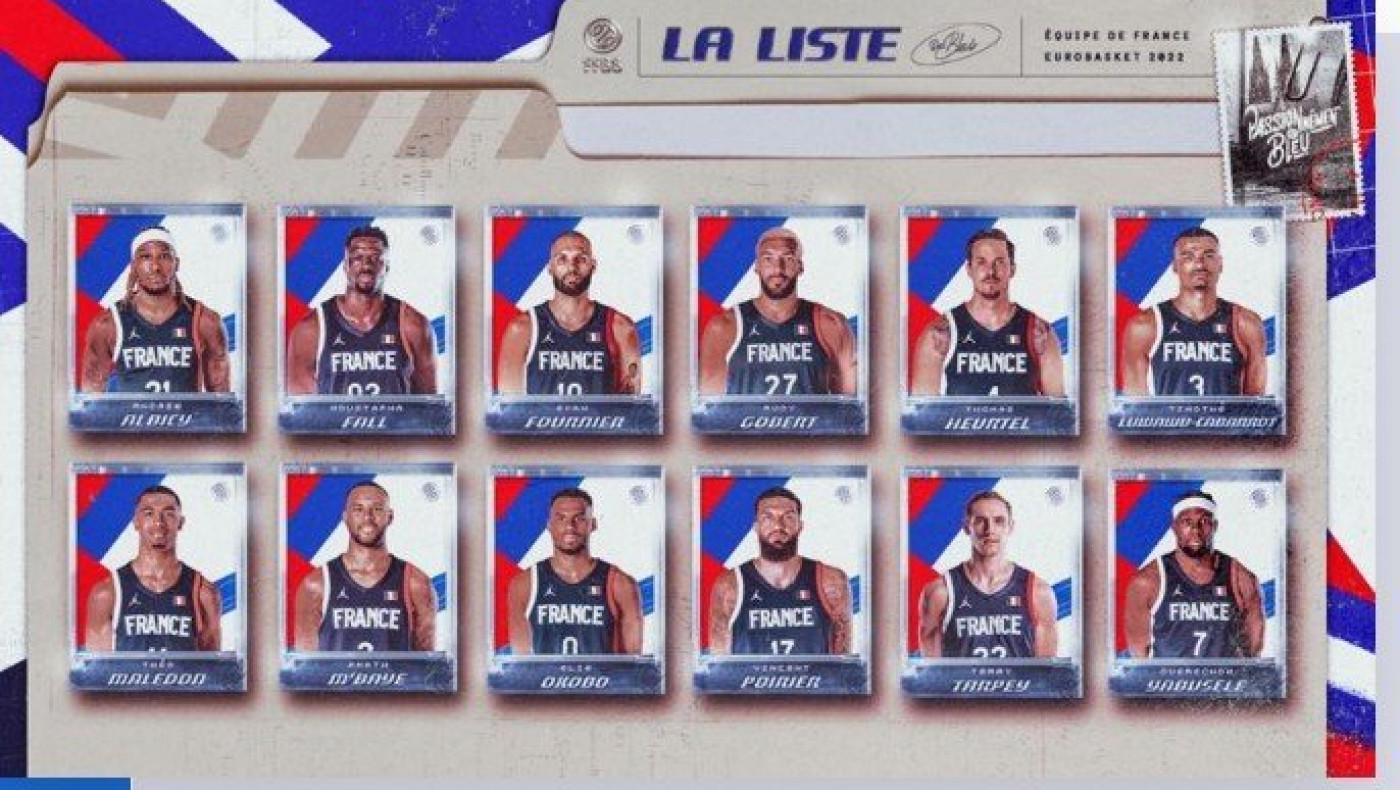 Ανακοινώθηκε η 12άδα της Γαλλίας για Ευρωμπάσκετ