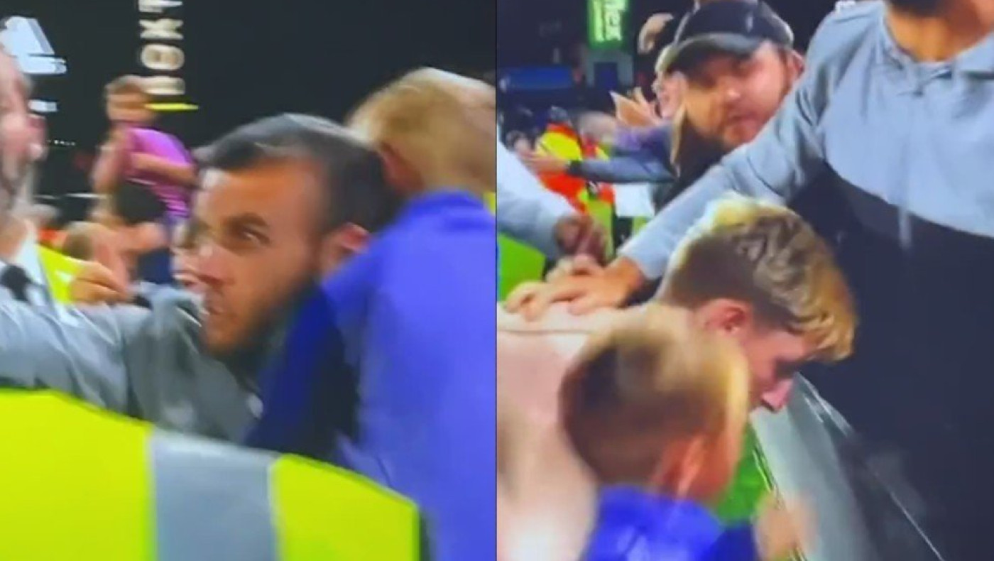 Έβερτον: Μπαμπάς έριξε το παιδί του στην προσπάθεια να αγκαλιάσει τον σκόρερ!