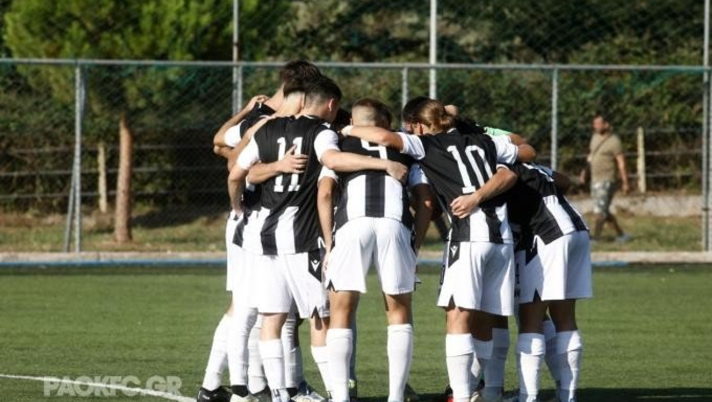 ΠΑΟΚ: 12 «ασπρόμαυροι» από τους 24 ποδοσφαιριστές στην Εθνική Νέων
