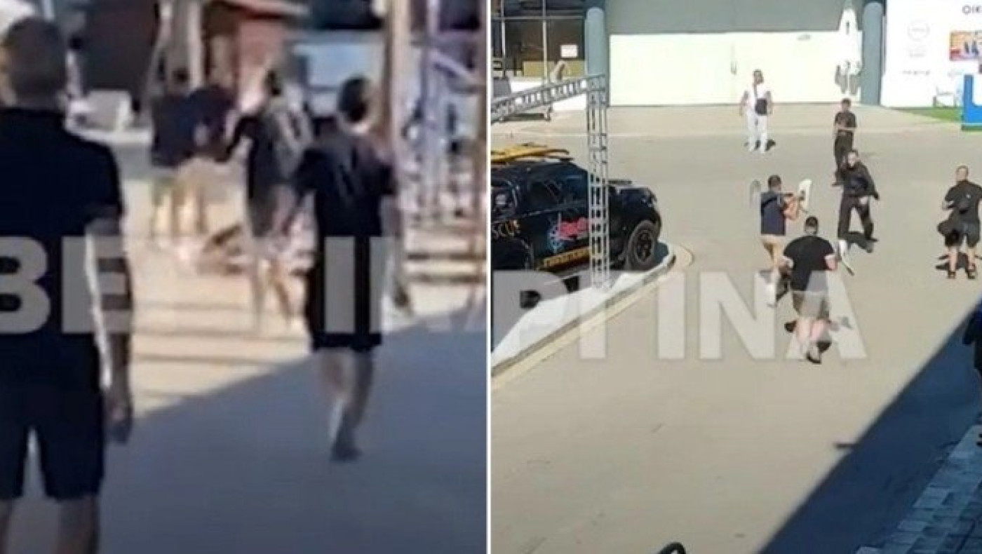 Θεσσαλονίκη: Βίντεο από το επεισόδιο στη ΔΕΘ που φέρεται να είναι οπαδικό