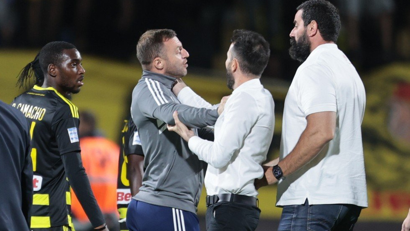 Αποβλήθηκε στο τέλος της αναμέτρησης ο Αβραάμ Παπαδόπουλος