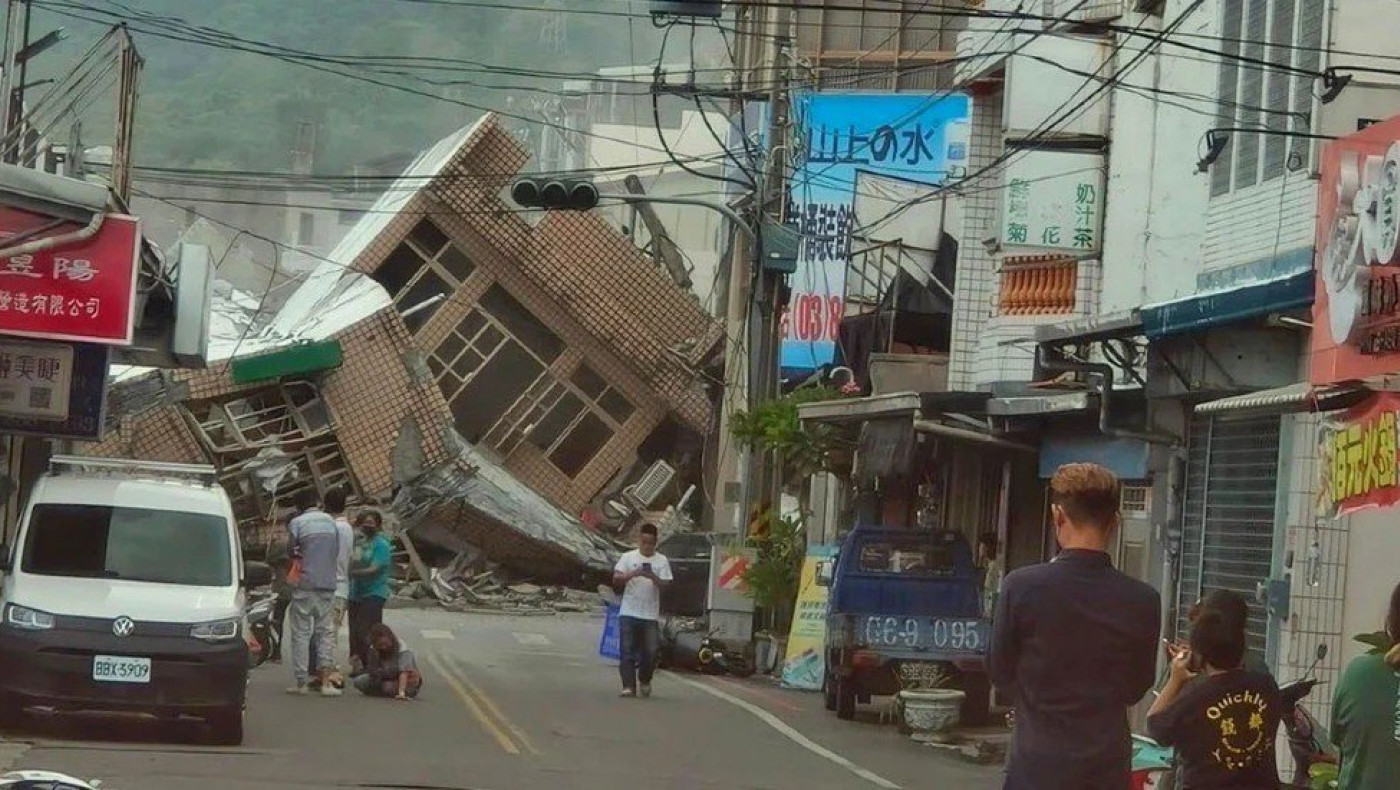 Σεισμός - Ταϊβάν: Ισχυρή δόνηση 7,2 Ρίχτερ - Προειδοποίηση για τσουνάμι