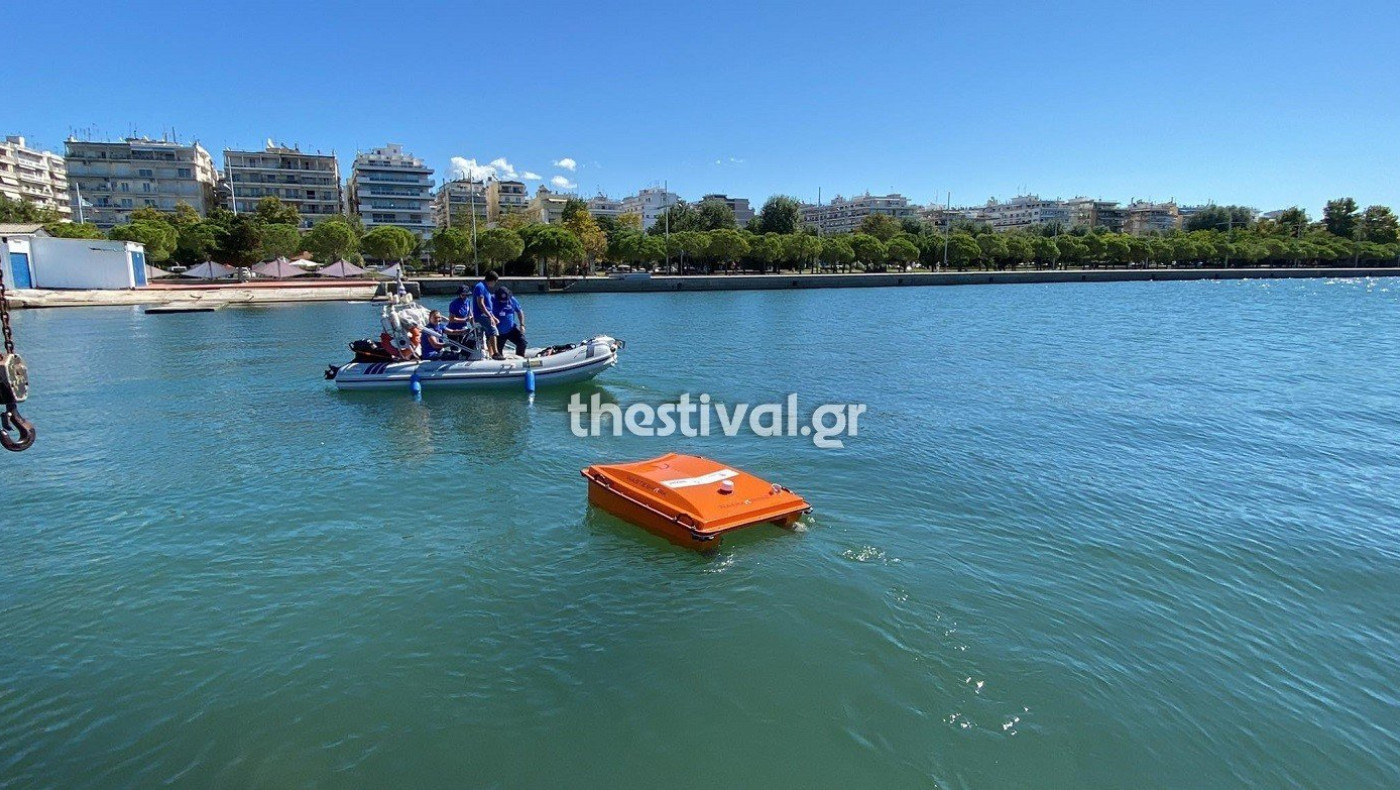 «Χαλκιόπη»: Ένα θαλάσσιο drone στη «μάχη» για τον καθαρισμό του Θερμαϊκού