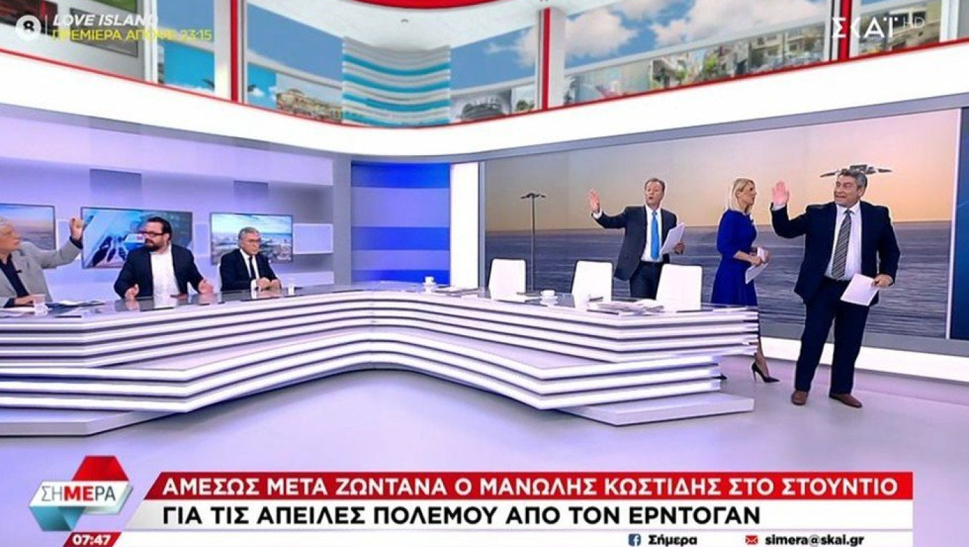 «Σφάχτηκαν» στον ΣΚΑΪ για την Πανεπιστημιακή Αστυνομία