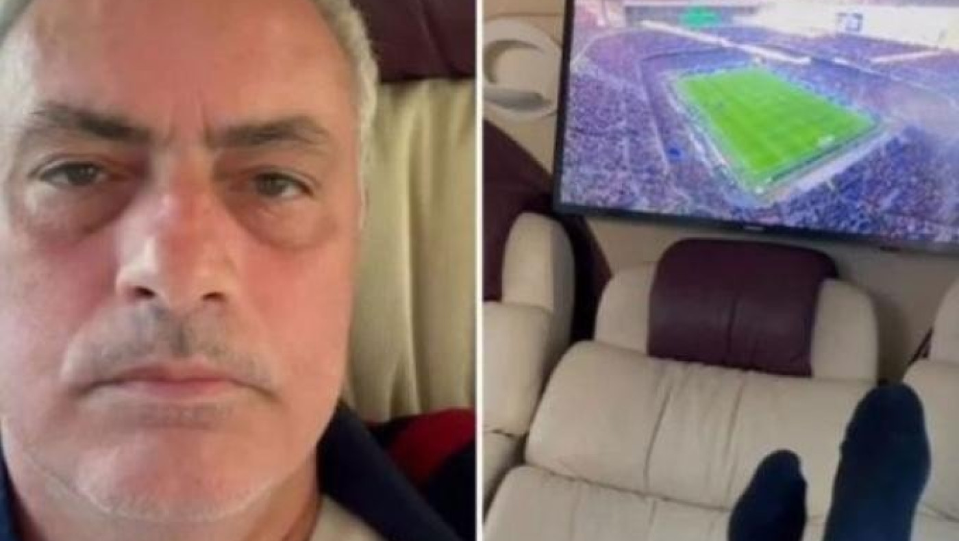 Ο Μουρίνιο «τρολάρει» τους πάντες: Είδε το Ίντερ-Ρόμα στο πάρκινγκ του «Μεάτσα» και το πανηγύρισε με την καρδιά του