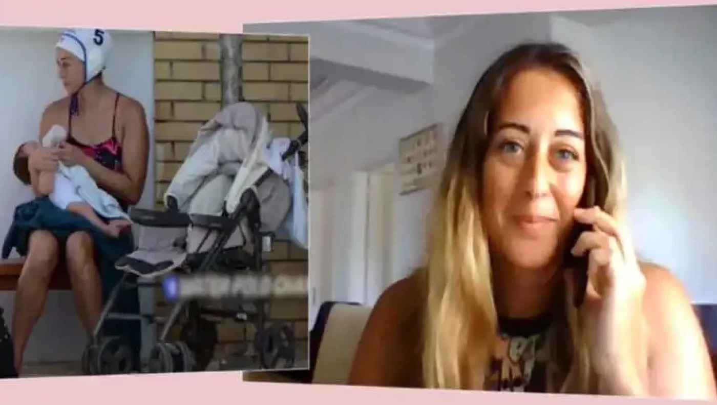 Μαρκέλλα Πλούμη: «Όταν κατάλαβα ότι ξύπνησε το μωρό, βγήκα από την πισίνα για να το ταΐσω»