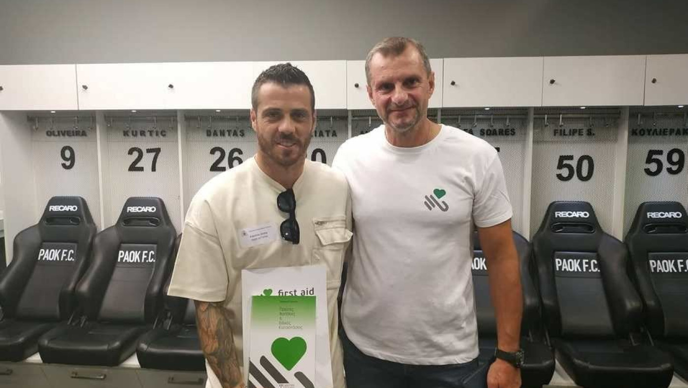 Πρότυπο αρχηγού και ανθρώπου ο Βιεϊρίνια: Ζήτησε να εκπαιδευτεί για ΚΑΡΠΑ (Pics)