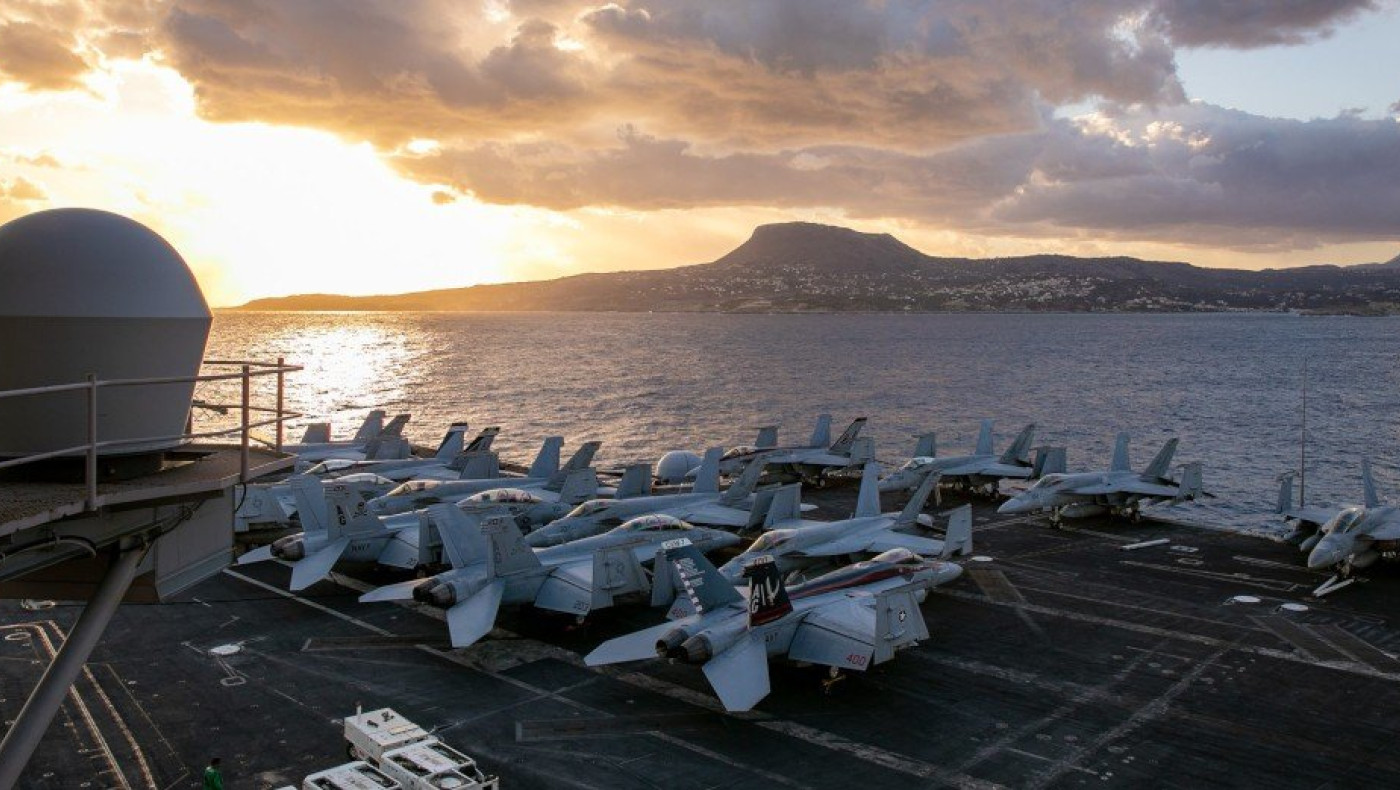 Στη Σούδα το αεροπλανοφόρο των ΗΠΑ «George H.W. Bush»