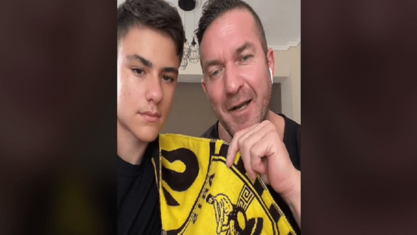 Το ξεχωριστό μήνυμα ενός ΑΕΚτζή με γιο Αρειανό και γυναίκα ΠΑΟΚ