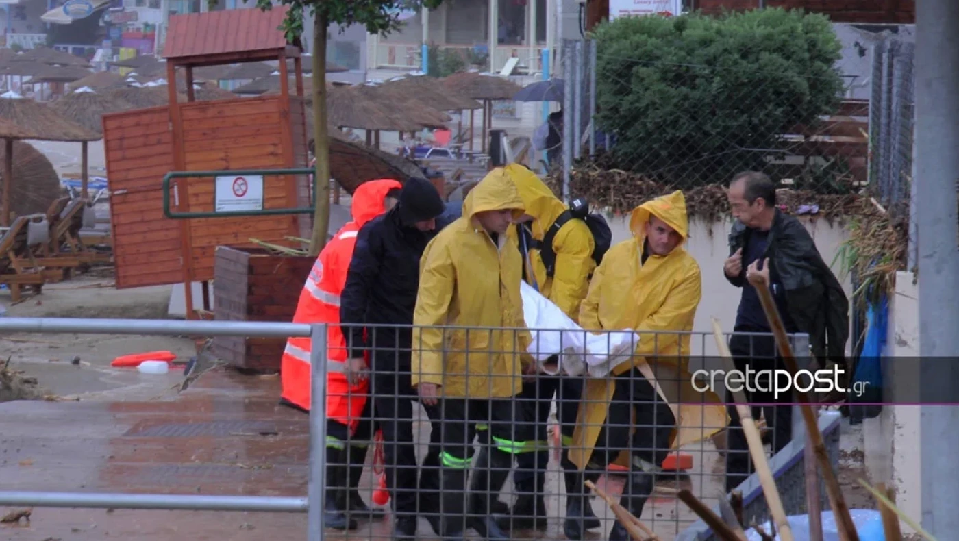Κακοκαιρία στην Κρήτη: Λίγα λεπτά πριν πνιγεί μιλούσε με την γυναίκα του στο τηλέφωνο