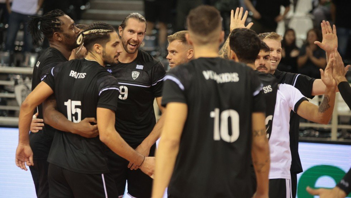 Βόλεϊ: Βήμα πρόκρισης για τον ΠΑΟΚ