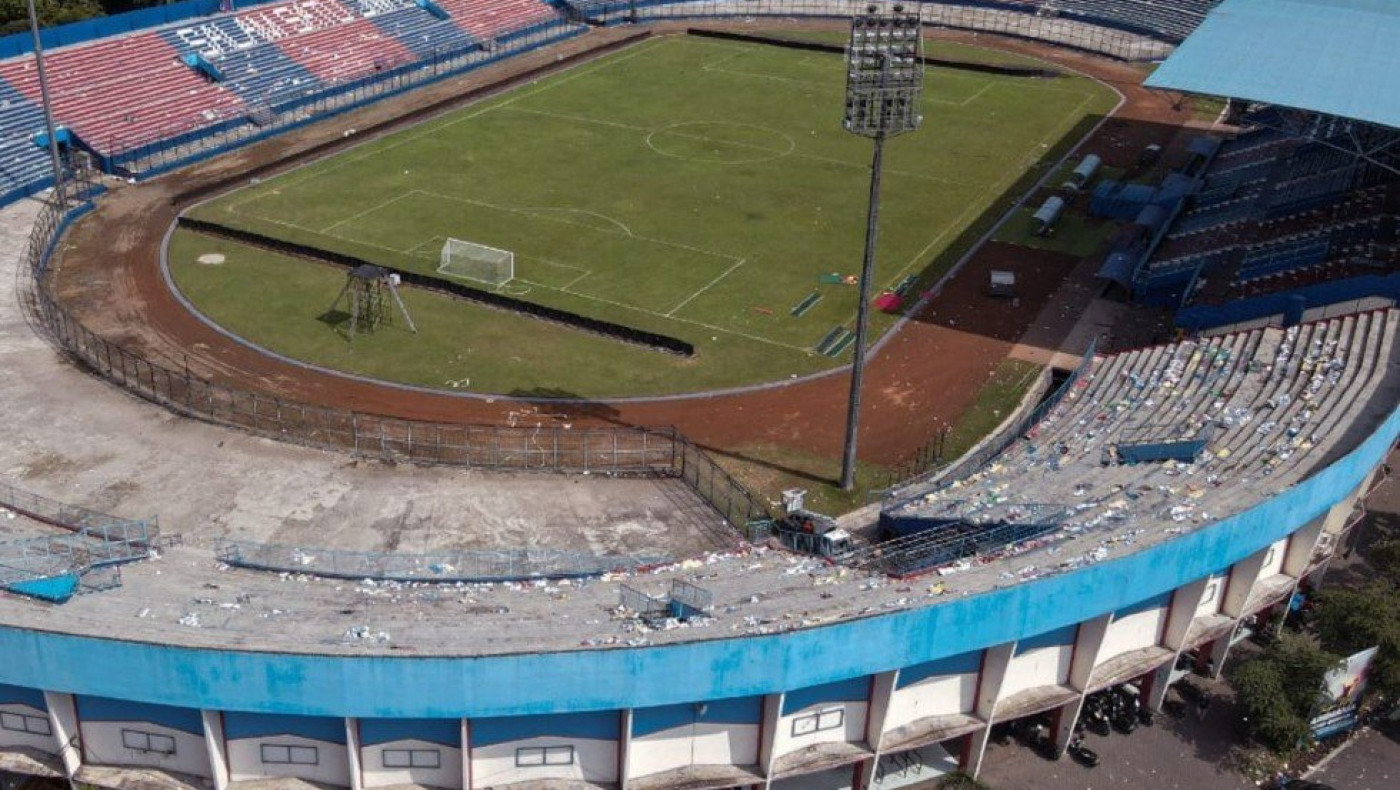Ινδονησία: Κατεδαφίζεται το γήπεδο της τραγωδίας