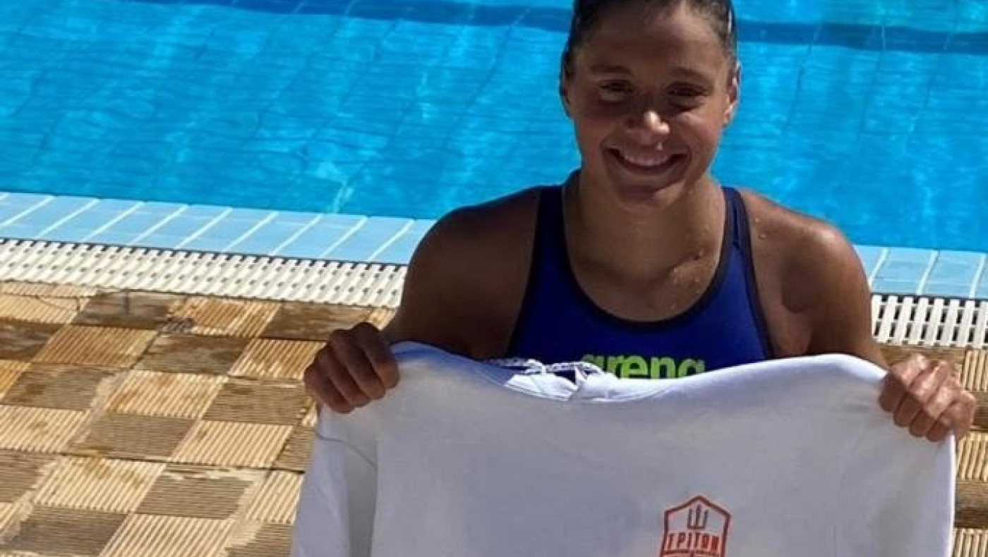 Νικήτρια... εις τριπλούν η Βασιλάκη: Τρομερή επίδοση στα 1500μ. κολύμβηση