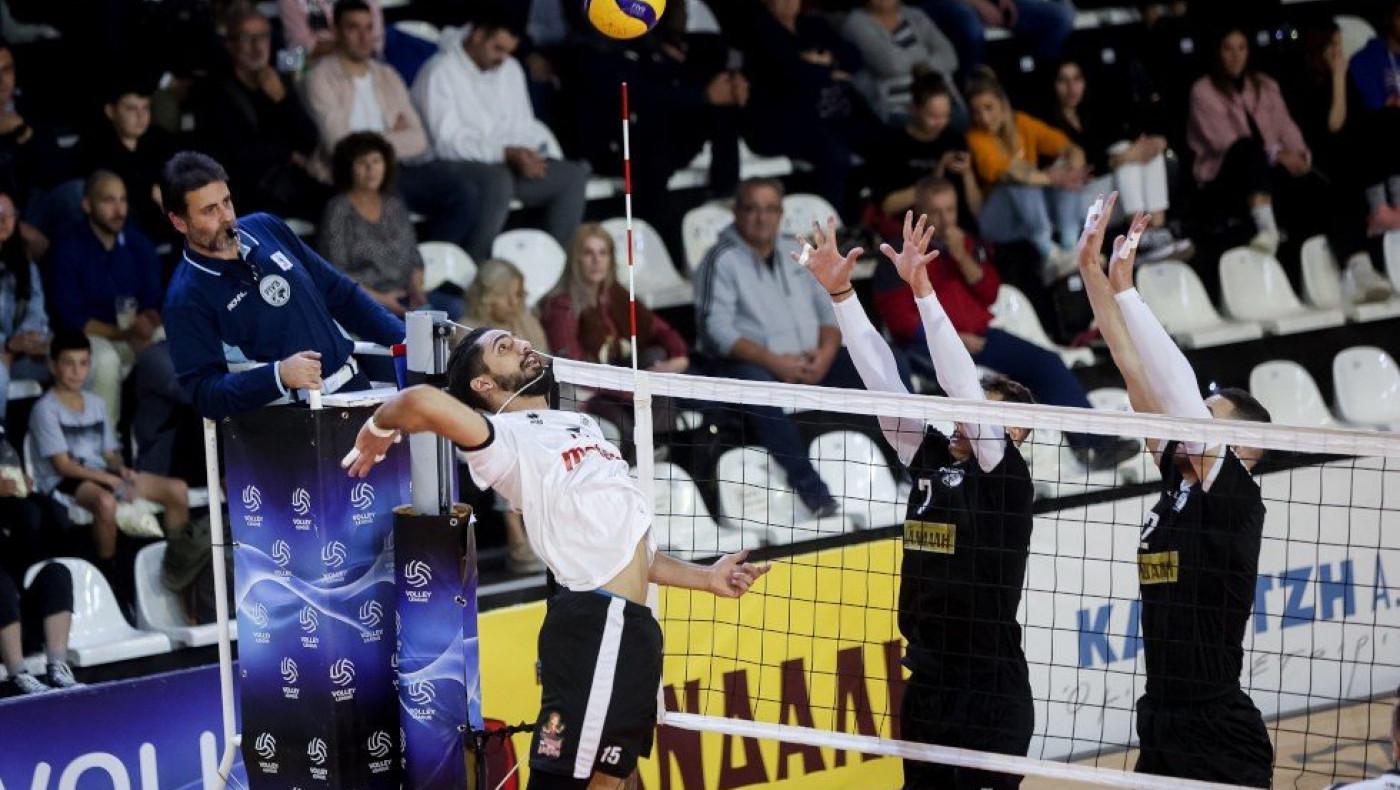 Βόλεϊ: Πέρασε άνετα ο ΠΑΟΚ από την Κρήτη, με 3-1 επί του ΟΦΗ