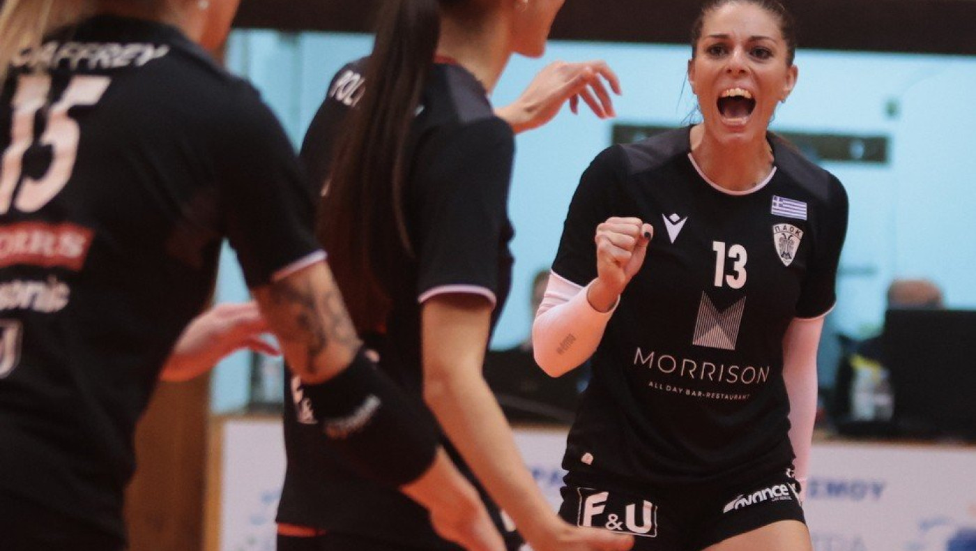 Βόλεϊ γυναικών: Νικητής στο ντέρμπι ο ΠΑΟΚ, 3-1 σετ τον Αρη