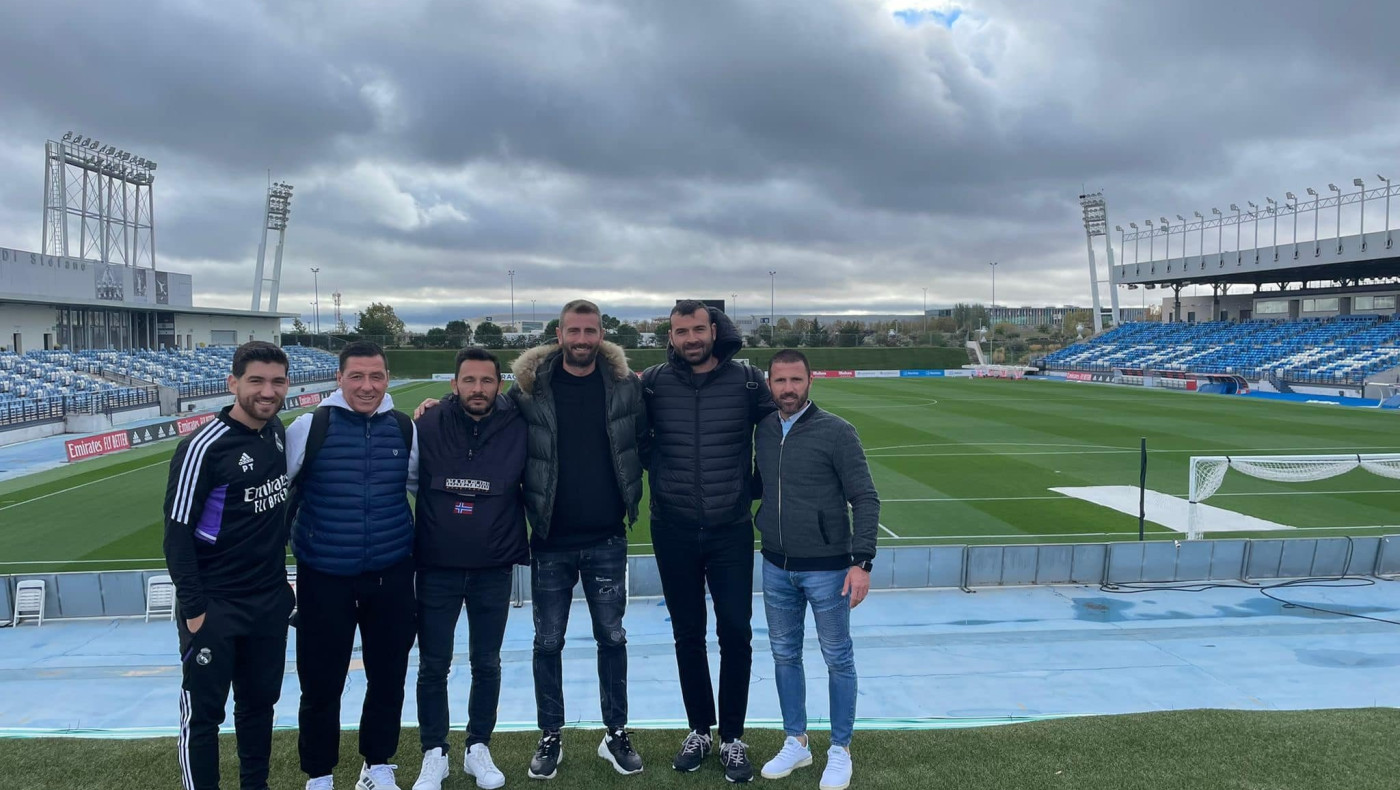 Η επίσκεψη του προπονητικού τιμ της Κ19 του ΠΑΟΚ στις εγκαταστάεις της Ρεάλ