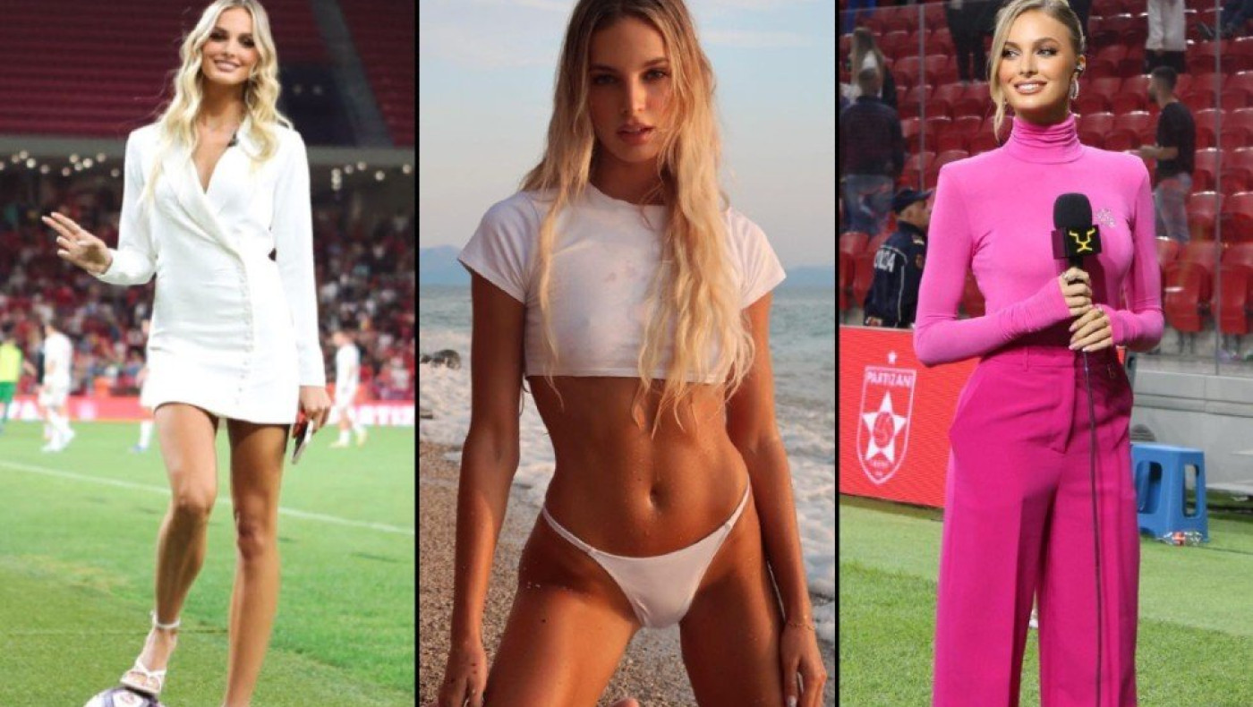 Σίντι Μαρίνα: H Αλβανίδα δημοσιογράφος που βάζει «φωτιά» στα γήπεδα