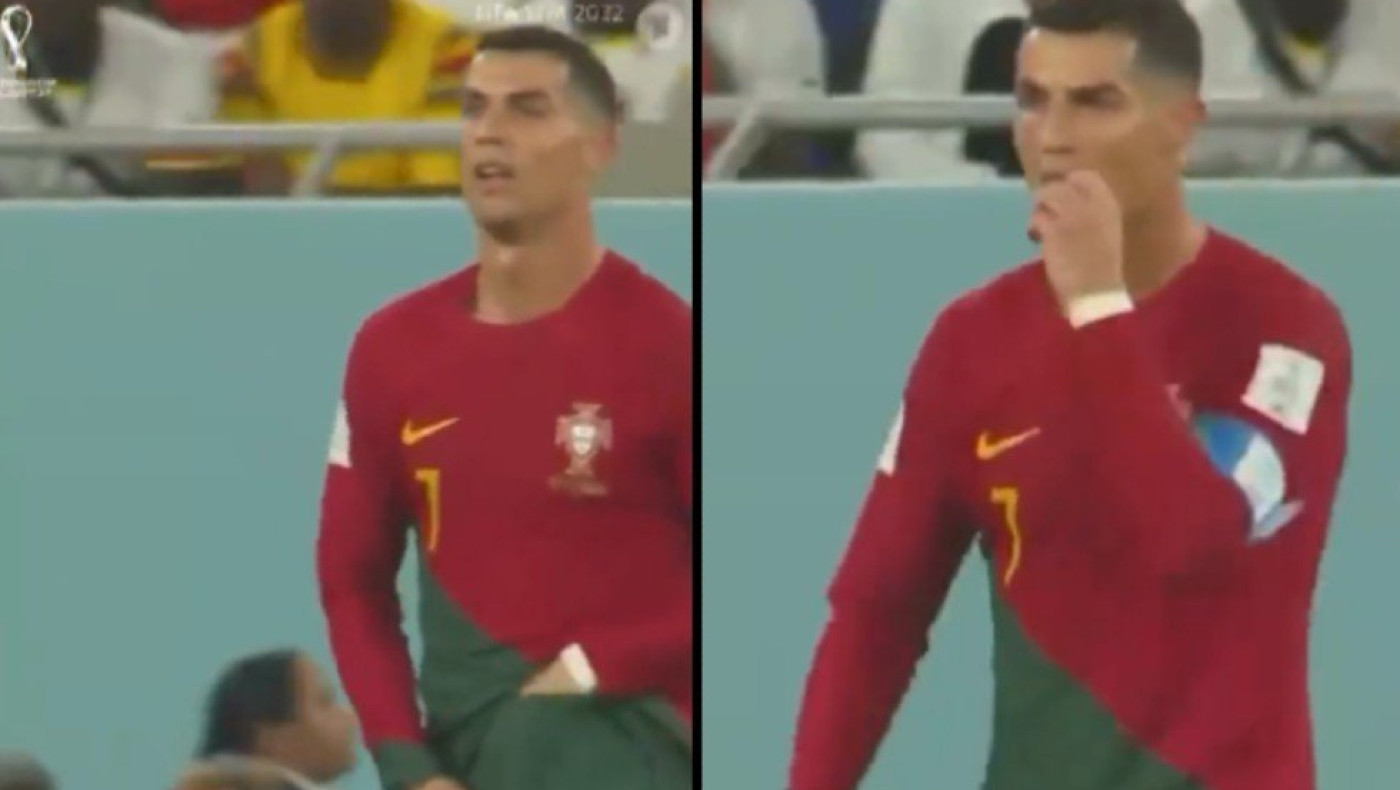 Θύμισε... Λεβ: Ο Ρονάλντο έβγαλε κάτι από τα... αχαμνά του και το έφαγε!