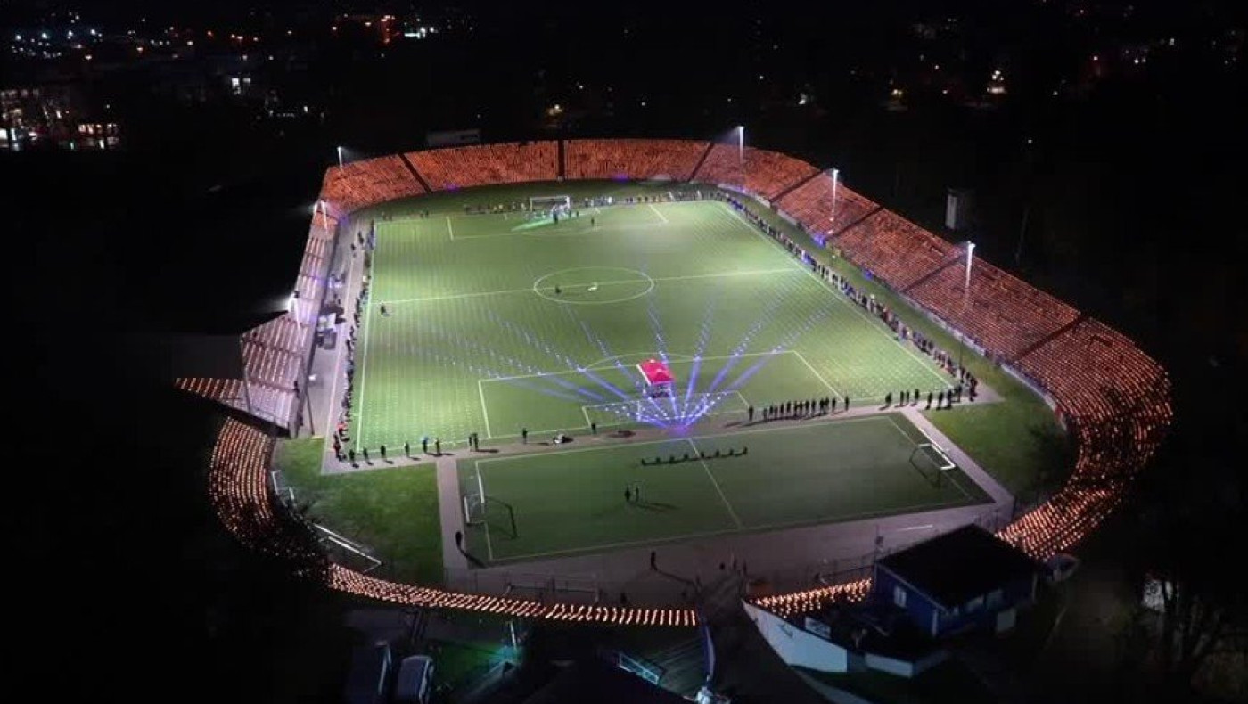 Μουντιάλ 2022: Με 20.000 κεριά, τίμησαν στη Γερμανία τους νεκρούς εργάτες του Κατάρ