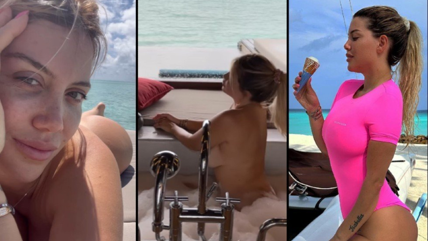 Η... καυτή ανασκόπηση των διακοπών της Γουάντα Νάρα στις Μαλδίβες