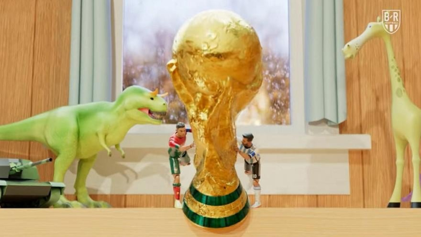 Το επικότερο βίντεο του Μουντιάλ: Ρονάλντο και Μέσι σώζουν τη κούπα... αλά Toy Story