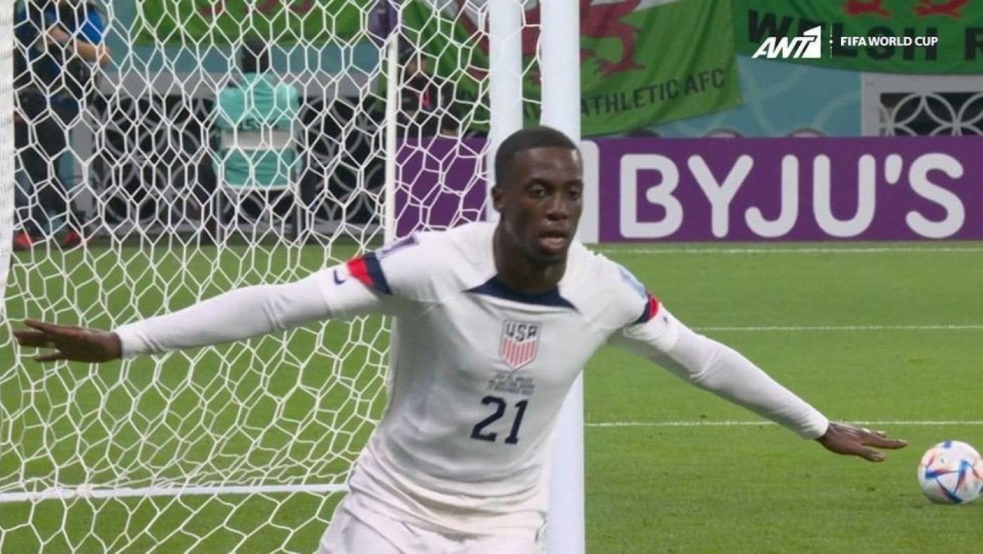 Καταπληκτική κάθετη Πούλισικ και πλασέ Γουεά, 1-0 οι ΗΠΑ την Ουαλία! (vid)