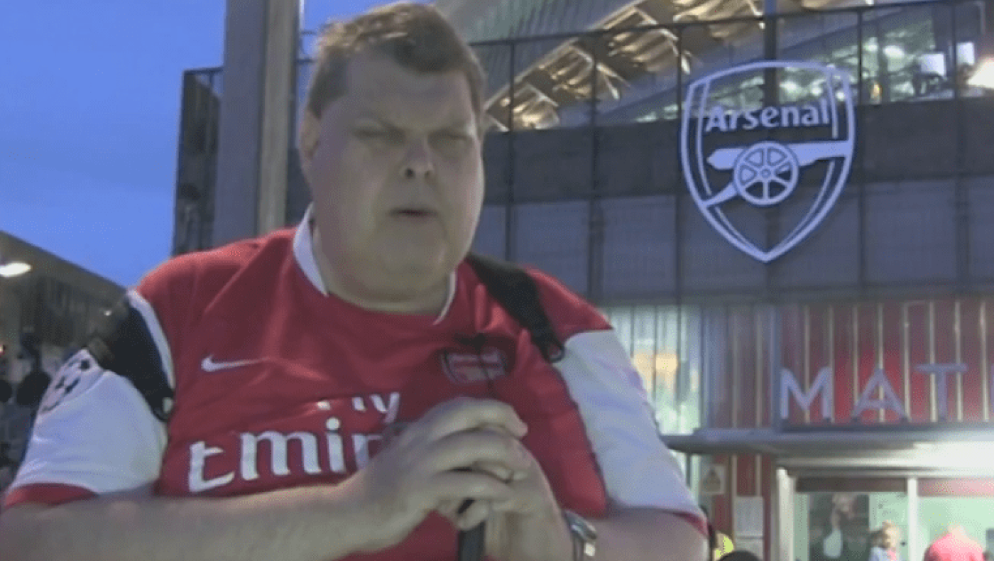 Η ιστορία του τυφλού φιλάθλου της Άρσεναλ που συγκλονίζει! (video)