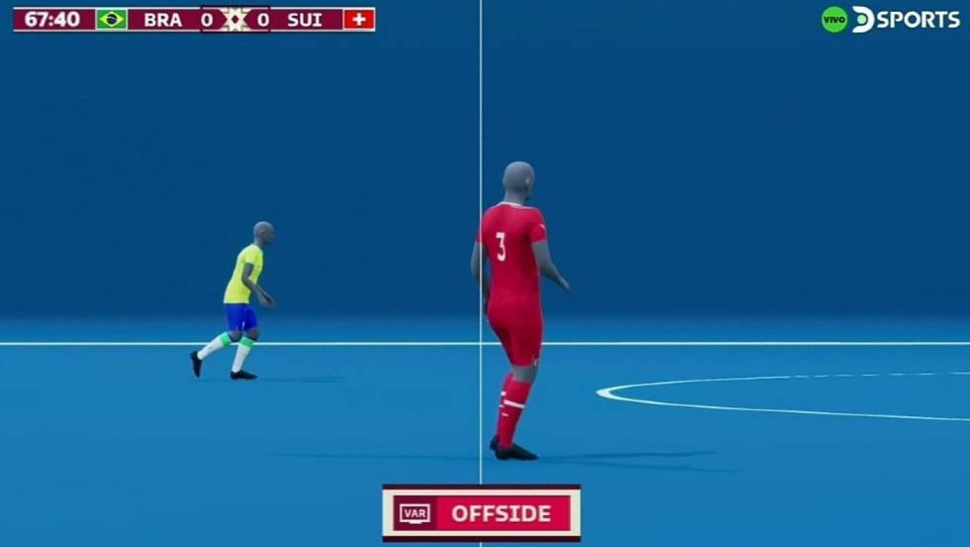 Μουντιάλ: Το ακυρωθέν γκολ του Βινίσιους για τη Βραζιλία (vid)