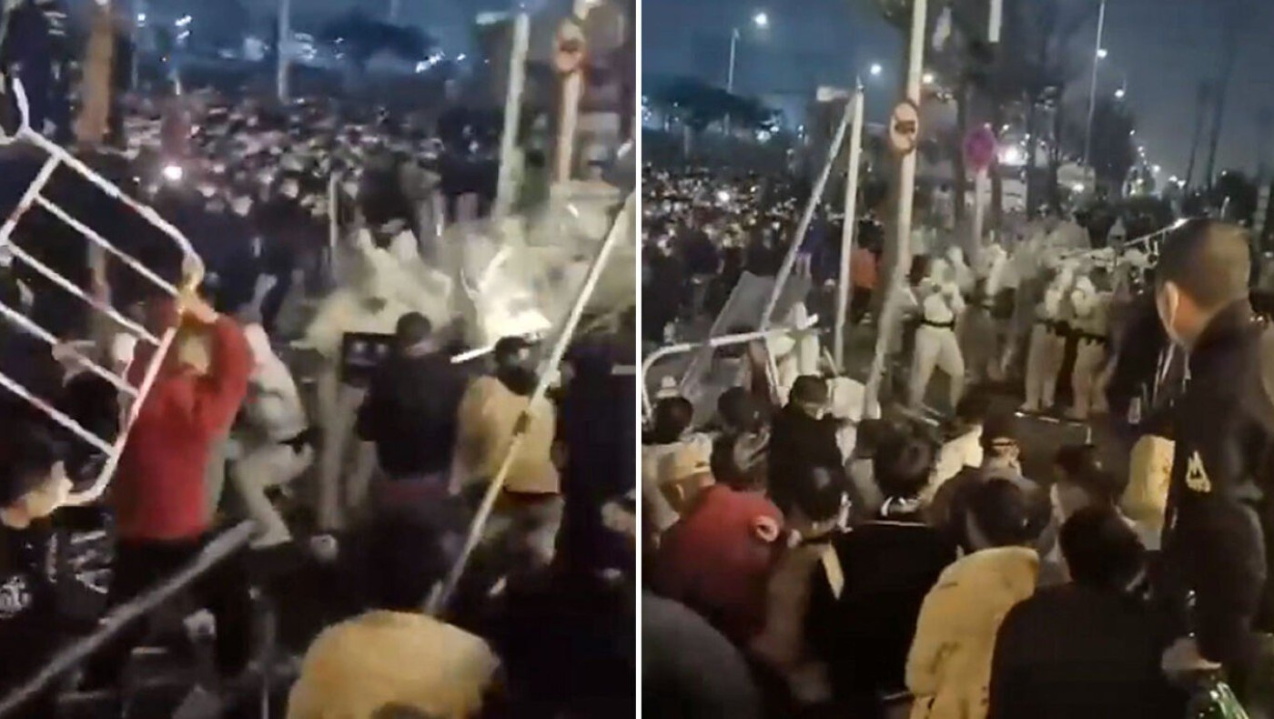 Διαδηλώσεις στην Κίνα κατά του lockdown