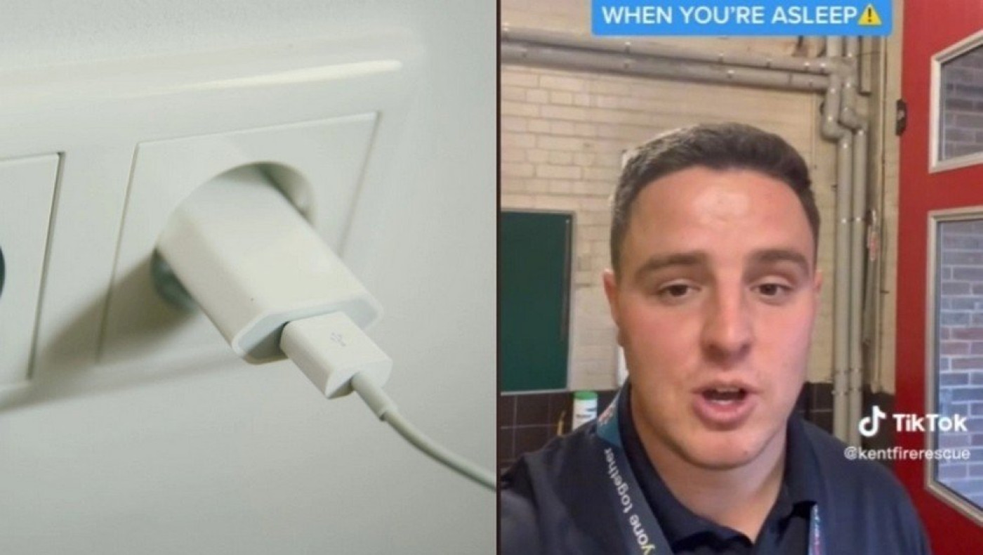 Πυροσβέστης εξηγεί γιατί δεν πρέπει να φορτίζετε το τηλέφωνό σας ενώ κοιμάστε